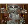 Image 1 : Assorted Crystal Collection Chrome Trays Decanter Set & More