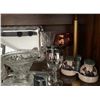 Image 2 : Assorted Crystal Collection Chrome Trays Decanter Set & More