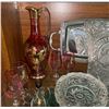 Image 5 : Assorted Crystal Collection Chrome Trays Decanter Set & More