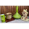 Image 1 : Lime Green Home & Garden Decor Vases & More 22T