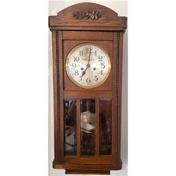 Vintage Wall Clock 12x28