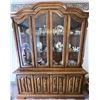 Image 1 : Vintage Oak China Cabinet 77x15x83
