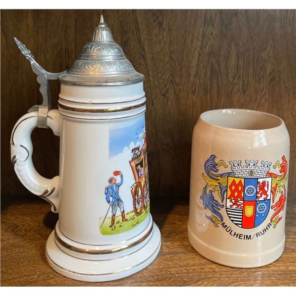 German Collectable Beer Steins