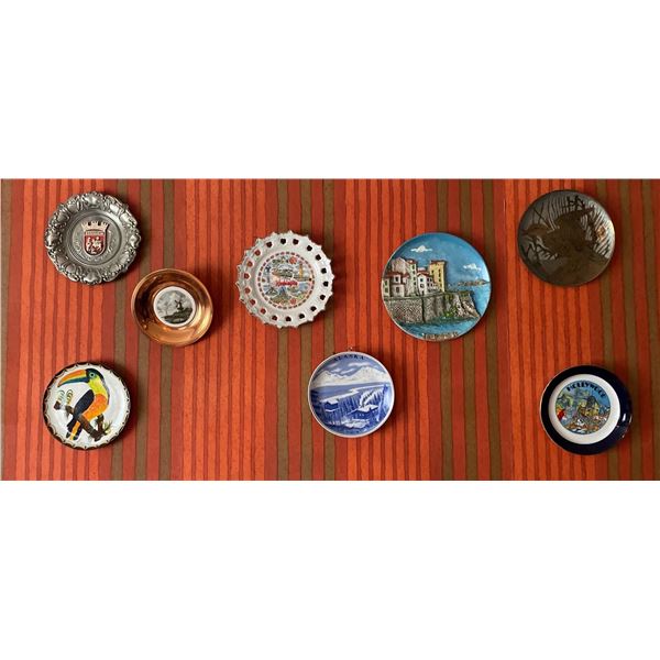 Collection of Decorative Landmark Plates