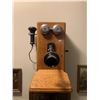 Image 1 : Oak Antique Telephone 20T x 9W