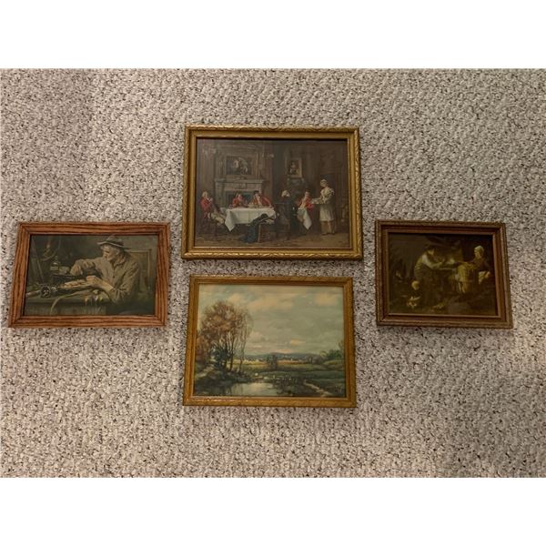 Antique Art Print Collection 15 x 12 Large One