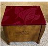 Image 1 : Antique Sewing Box 16L x 14D x 13T