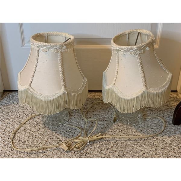 Victorian Style Glass Bedroom Lamps 20T