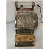 Image 2 : Candy Store National Cash Register Nickel Plated - Opens & Dings