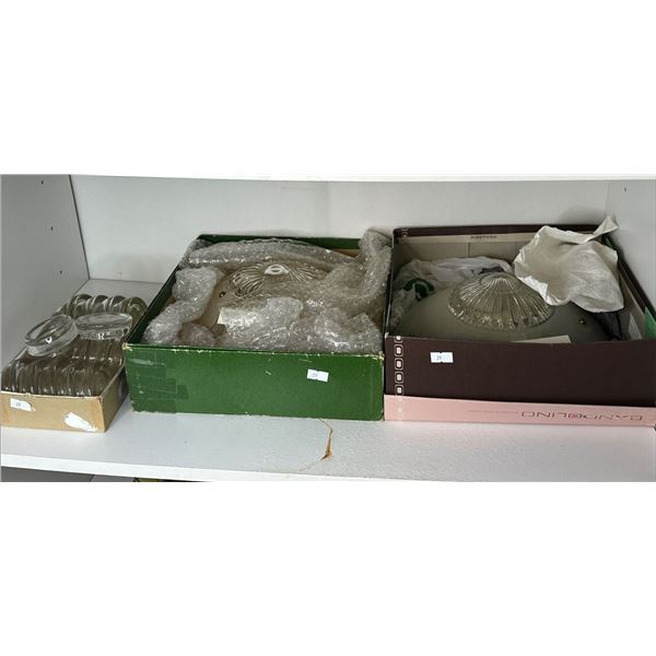 Vintage Lights  & Glass Furniture Slides