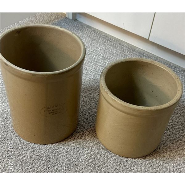 Medalta Potteries Crock - Cracked & Crock