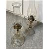 Image 1 : White Flame Oil Lamp & Glass Oil Lamp