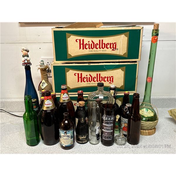 Heidelberg Beer Bottle Collection
