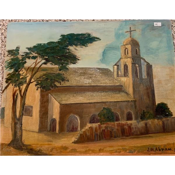 Painting by J.M. Abram, 54 (16T, 20W)