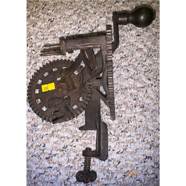 Antique apple peeler