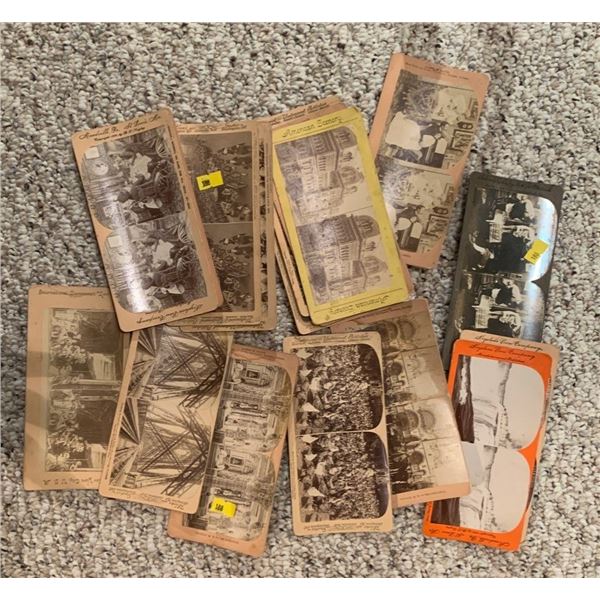 Stereo View Cards (21)