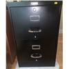 Image 1 : Black file cabinet -- no key; 18W, 24D, 30T