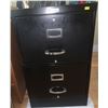 Image 3 : Black file cabinet -- no key; 18W, 24D, 30T