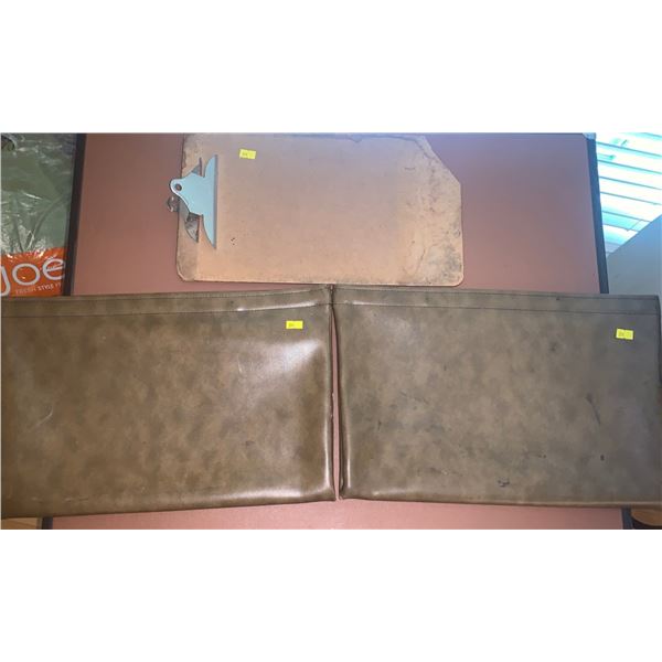Set of Carrying folders, and briefcases