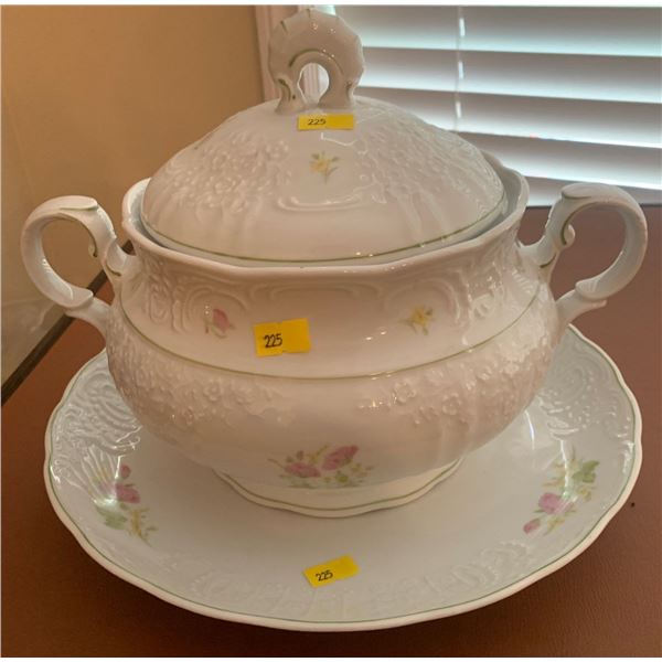 Bavarian JWK 1930 West Germany Porcelain dish set