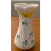 Image 1 : Belleek Vase Shamrocks Flower Porcelain Home Decor