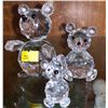 Image 1 : Swarovski family of bears set
