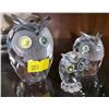 Image 1 : Swarovski family of owls set