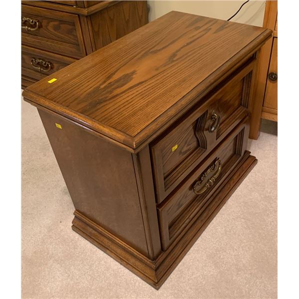 Wooden bed stand (26W, 15D, 23T)