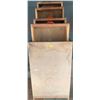 Image 1 : Wooden filing cabinet (no locks); 14W, 23D, 30T