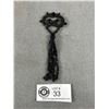 Image 1 : Beautiful Victorian Black Glass Beadwork Tassel 1880s