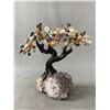 Image 1 : Chakra Tree On Amethyst Base. 11" Tall. Retails $1500.00