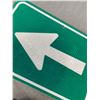 Image 2 : Antique Auto Headlight and New Old Stock Traffic Arrow Sign