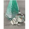 Image 2 : Lovely Blown Glass Perfume Bottle w/ Stopper