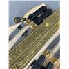Image 2 : Fabulous Mid Century Modern Steak Knife Set by Glo-Hill in Art Deco Case