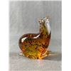Image 1 : Vintage Blown Glass 'Seal' Paperweight