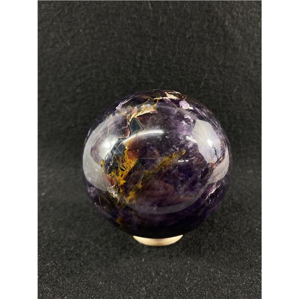 Amethyst Chevron Sphere. Retails $450.00
