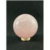 Image 1 : Rose Quartz Sphere. Retails $380.00