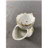 Image 2 : Antique Porcelain Shaving Mug Circa 1900