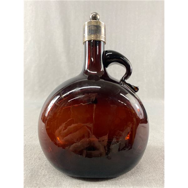 A Very Early (1860's) Blown Glass Decanter/Bottle