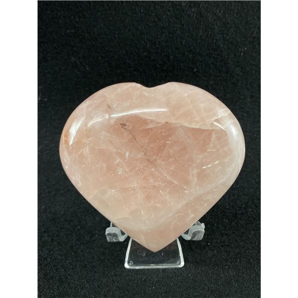 Rose Quartz Heart. Retails $489.00