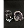 Image 1 : Black Tourmaline Rough & Amethyst Geode. Retails $380.00 Each