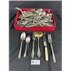 Image 1 : Assorted Vintage Flatware Including Rogers Bros., Oneida, Silver Plated & More