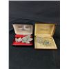 Image 2 : Nice Lot Of Assorted Jewelry w/ Boxes. Watch, Rings & Brooches