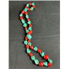 Image 3 : 2 - 32" L Vintage Southwest Beaded Necklaces.