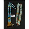 Image 1 : 29" L Native Style Seed Beaded Necklace w/ Eagel & 28" L Stretch Hatband/Necklace