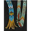 Image 2 : 29" L Native Style Seed Beaded Necklace w/ Eagel & 28" L Stretch Hatband/Necklace