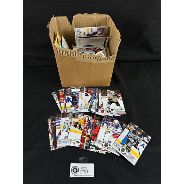 Lot Of Assorted Collector Cards Including 2019-20 UD NHL, 1991 Star Trek, 1993 Topps Jurassic Park &