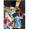 Image 4 : Old Asian Wood Box (As Found) w/ Assortment Of Vintage Post Cards, Photos, Souveniers & More