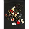 Image 1 : Lot Of Assorted Military Buttons, Cord, Patches & Silk Regimental Badges