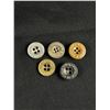 Image 2 : Assortment Of Antique & Army Fly Buttons